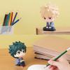 10Cm My Hero Academia Anime Figure Pvc Q Version Bakugou Katsuki Midoriya Izuku Action Figure Anime Gift Collection Series Model