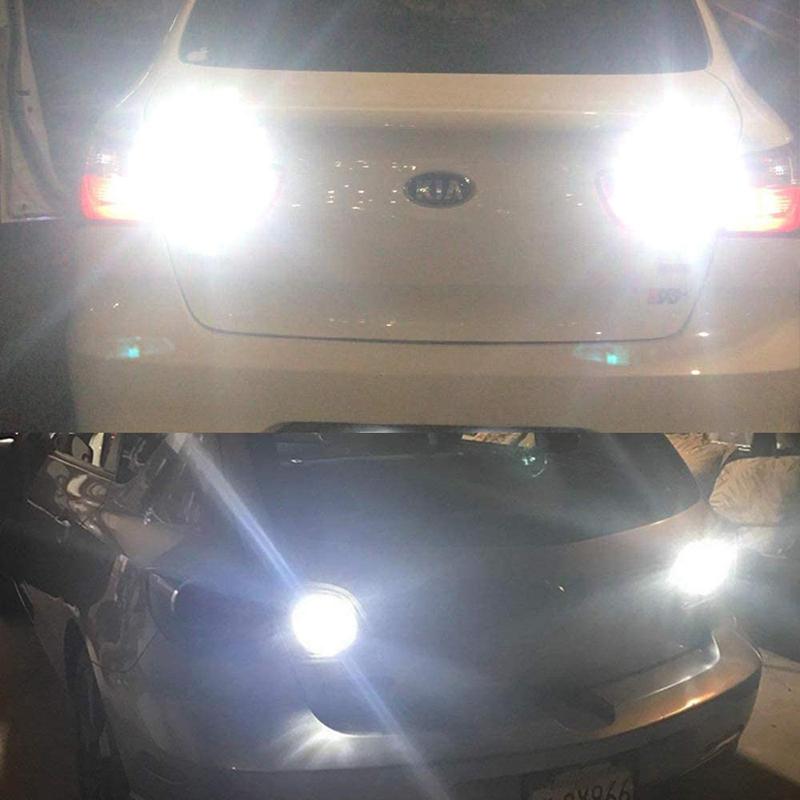 2/4/8 PCS 1000LM T10 W16W 912 921 LED Bulbs Canbus 12V 24V High Power 4014-45SMD 6500K White Car Backup Reverse Parking Lights Dome Lights 6