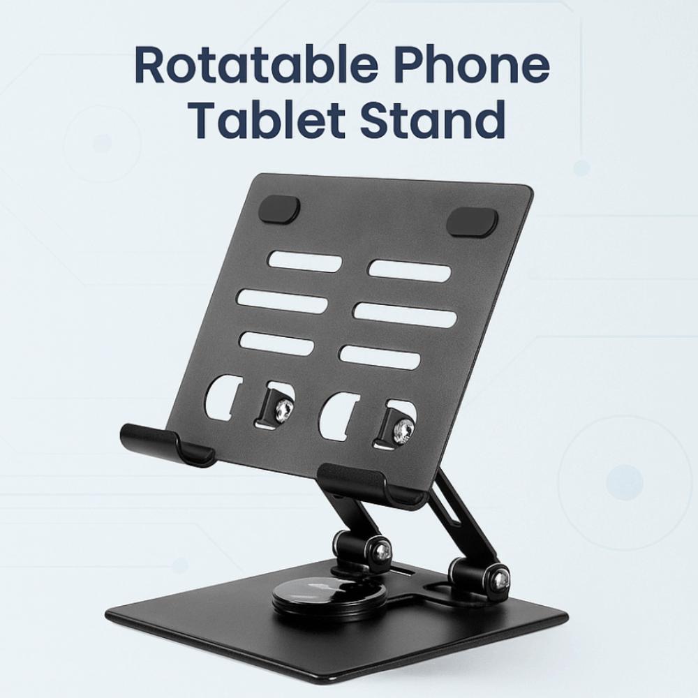 Heat Dissipation Tablet Stand 360° Rotation Tablet Phone Bracket Durable Tablet Holder  Office