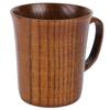Wooden Water Cup Coffee Mugs with Handle Breakfast Milk Drinking Supplies Home Decoration
