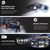 New 3-Channel Dash Cam WIFI CAR DVR 1080P 3-Lens Inside Vehicle Dash CamThree Way Camera  Black Box Recorder Video Registrator Camcorder