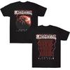 Camisetas Tour Scorpions Coming Home 2026 Metal Scorpions Camisetas de Algodão Manga Curta Camisetas de Banda Hard Rock Gola Redonda Roupas Camiseta Anime