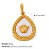 Love Star Moon Multi-Element Diamond Pendant Stainless Steel Light Luxury Diy Bracelet Necklace Pendant Accessories