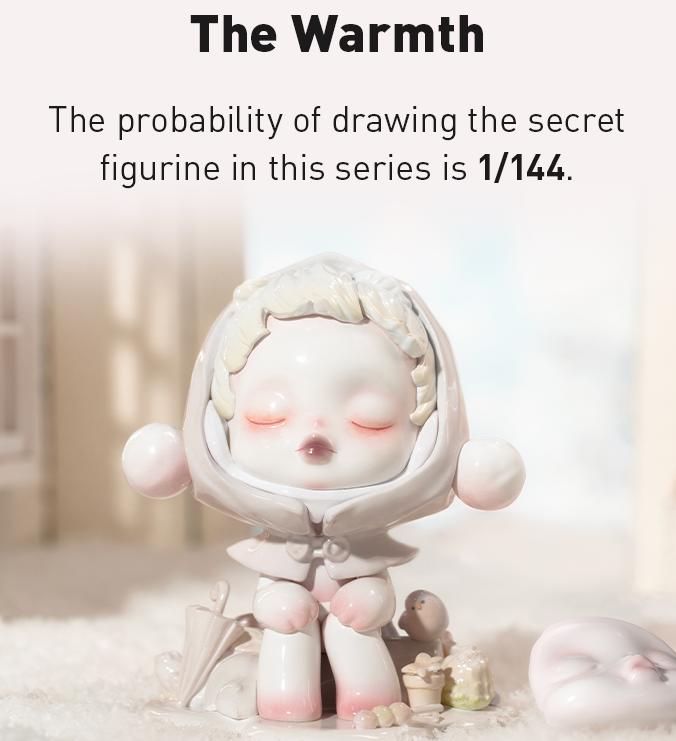 POP MART SKULLPANDA Warmth Series, SKULLPANDA Blind Box Figures, Random Design Action Figures, Holiday Birthday Gifts, Single Box