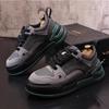 Fashion Fashion casual shoes match color men's board shoes with thick soled sneakers Zapatos Hombre b2