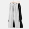MARK FAIRWHALE Men's American Style Loose Fit Straight-Leg Casual Sweatpants