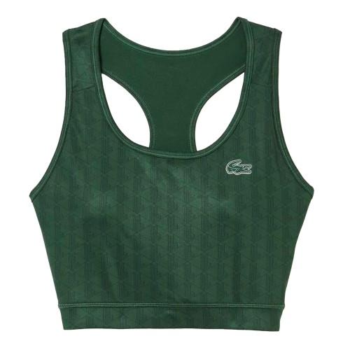Lacoste Womens/Ladies Geometric Sports Bra