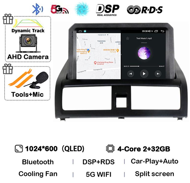

Android 14 Carplay Auto WIFI 4G Для Honda Accord 7 2003 2004 2005 2006 2007 Автомагнитола GPS Мультимедийный Видеоплеер Навигация DSP