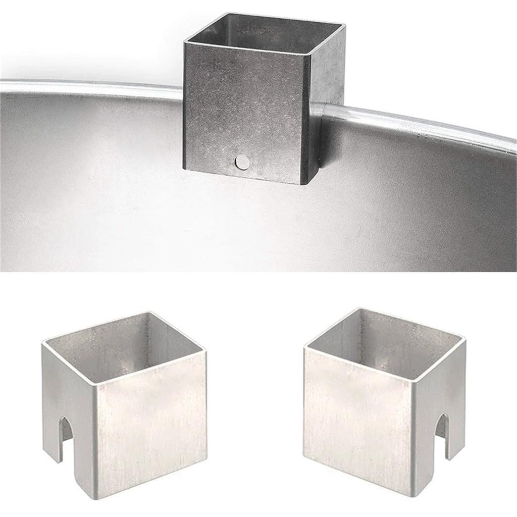 3Pcs Stainless Steel Spacer for Grill Plate Fire Barrel Spacer - Barbecue Pan Gasket | Fire Plate Spacer