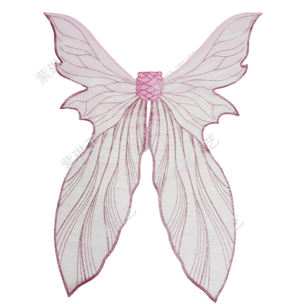 Zilin Halloween Mermaid Elf Wings for Festival and Masquerade Child and Adult