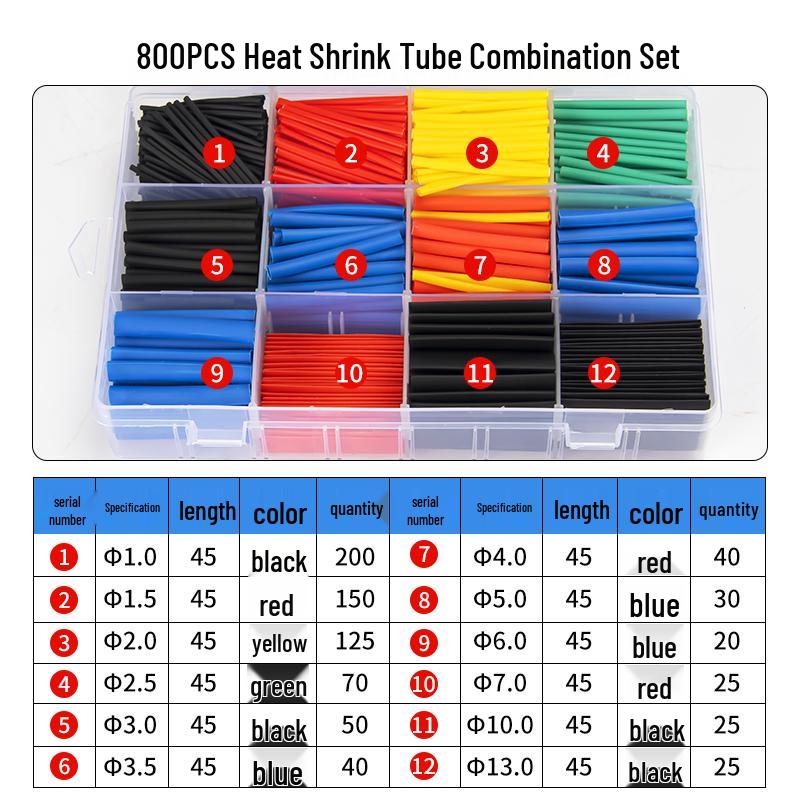 Waterproof Flexible Heat Shrink Tube - Insulating Sleeve for Wire Protection and Cable Management