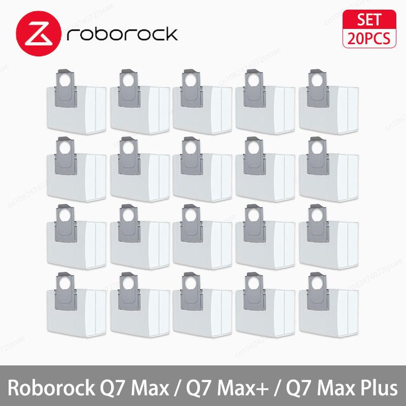 Roborock Q7 Max / Q7 Max+ / Q7 Max Plus Robot Vacuum Cleaner Accessories Side Brush Hepa Filter Mop Cloth Dust Bag Spare Parts