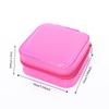 PU Leather Earrings Storage Case Large Capacity Mini Jewelry Display Box  Travel