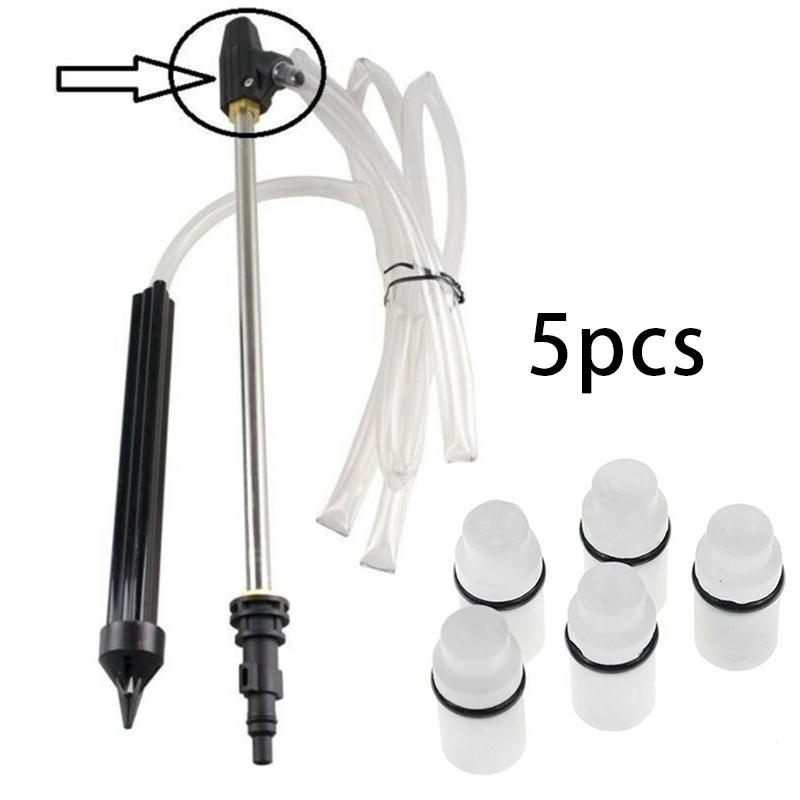 New Portable Practical Useful Ceramic Nozzles Set Kit Pressure Washers Replacement Sand And Wet Water Attachments