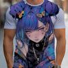 Men's anime-print T-shirts are perfect for casual walks at home or after dinner.