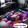 Custom Name KPop Cartoon Carpet, Chair Rug,Area Rug for Office Bedroom living rooms bedroom, Doormat decor Christmas fan gifts