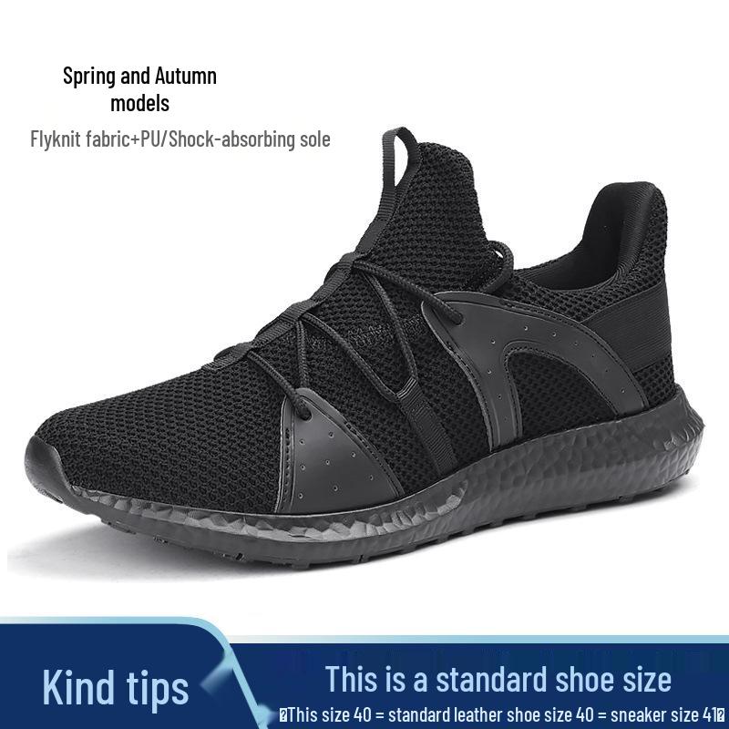 Jihua 3515 Men s Ultra-light Breathable Hollowed-out Running Shoes - Wear-resistant Outdoor & Fitness Sports Shoes 36