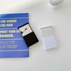 1PC Kreativer Mini-Handheld-Make-up-Spiegel Tragbarer Spiegel-Telefonständer
