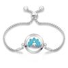 Women's Openable Titanium Steel Essential Oil Diffuser Bracelet