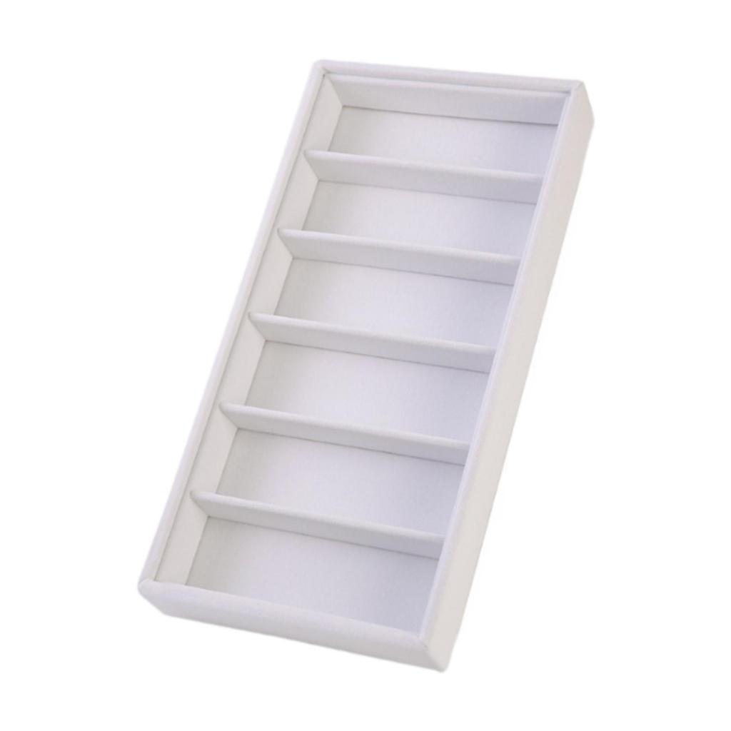 Soft Flannel Sunglasses Display Tray Eyewear Storage Box Organizer for Jewelry Watch Stand Home Vanity