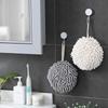 Towel Kitchen Bathroom Cloth On A String Turquoise Ball Hook