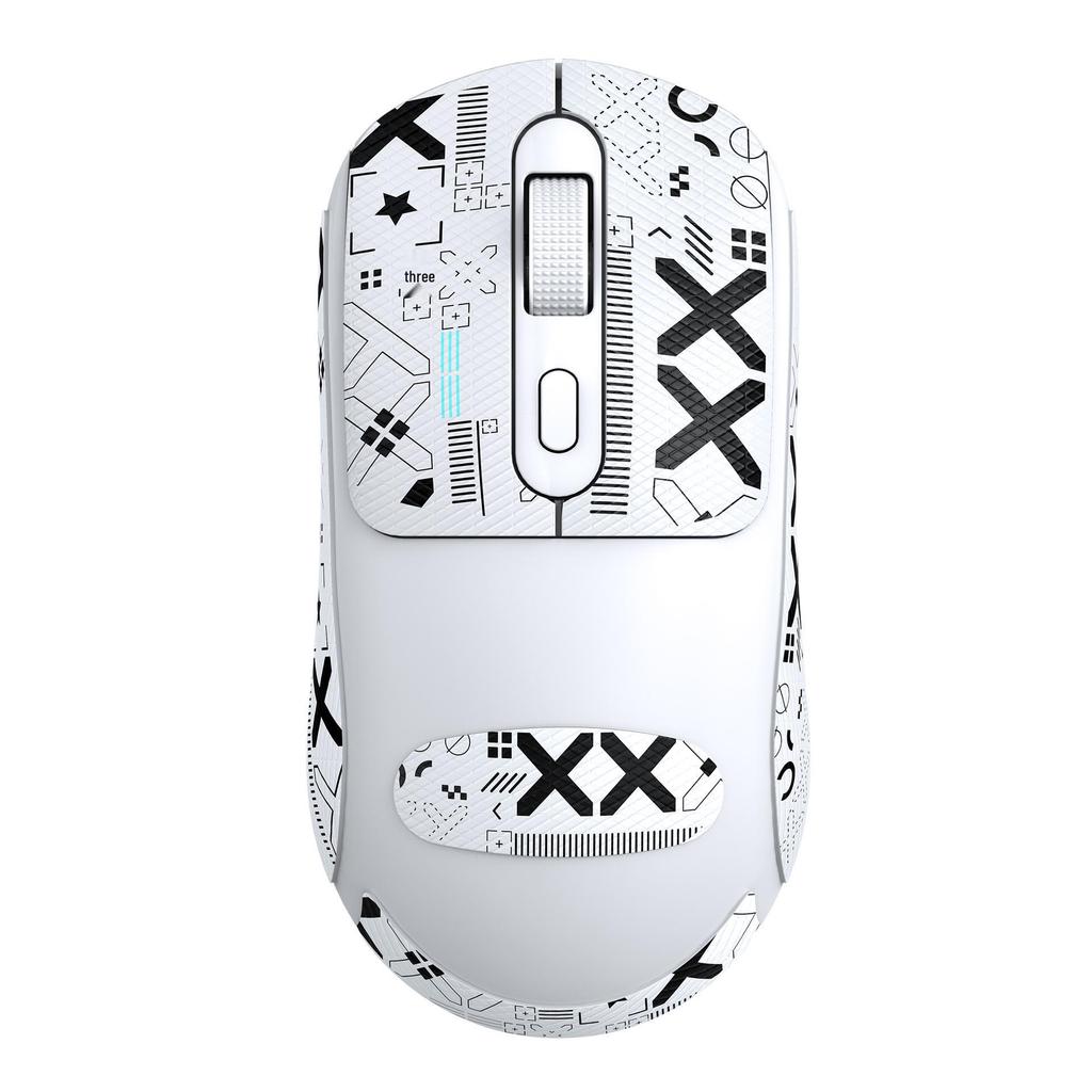 T-WOLF X8 Lightweight Bluetooth Gaming Mouse with Silent Click and Anti-Slip Stickers