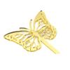 8 Stück Acryl Schmetterling Cupcake Topper Golden Silbern Transparent Kuchen Topper Hochzeit Geburtstagsfeier Zeremonie Babyparty Deko
