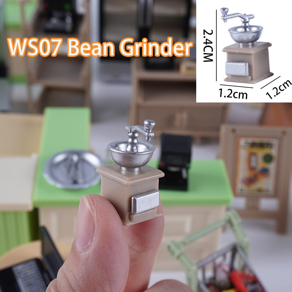 1:Accessori Macchina del Caffè in Miniatura per Casa delle Bambole Scala 1:12 Frullatore Spremiagrumi Modello Elettrodomestico Arredamento per Bambole Giocattolo Mini Cucina