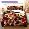 AFC Ajax  Pattern Bedding Quilt Set Quilt Cover Pillowcase Home Decoration Birthday Gift (1 * duvet cover + 2 * pillowcase, without core)