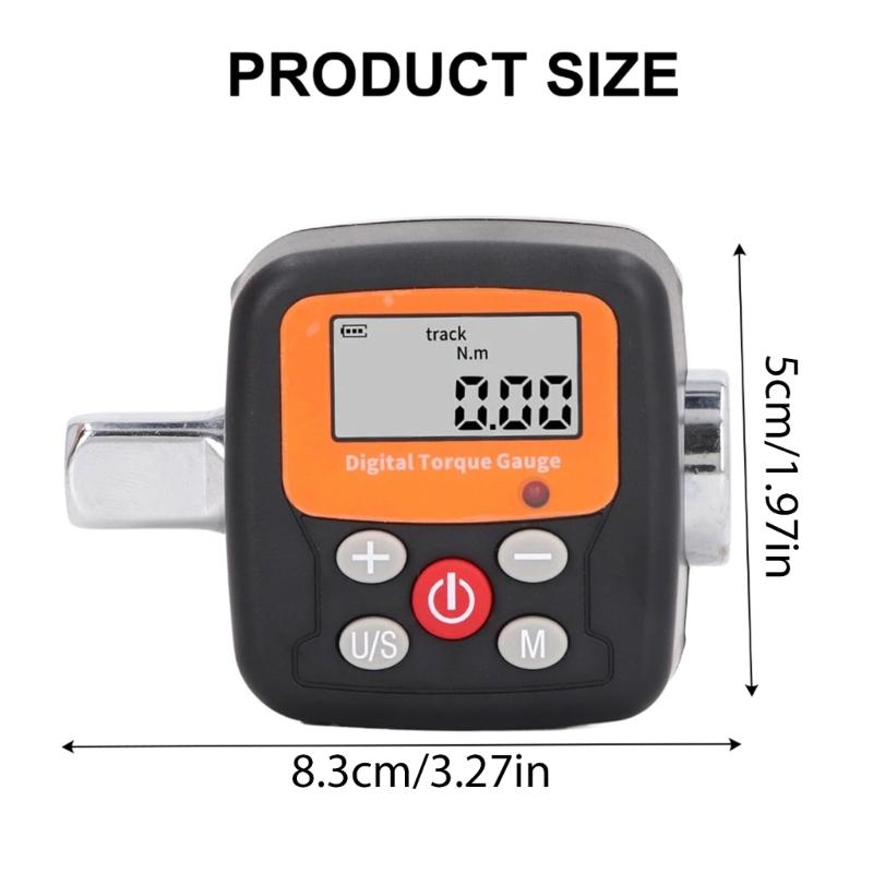Accurate Digital Torque Adapter with Illuminates Display Torque Tool Adapter for Automotive & Motorcycle Repair Man