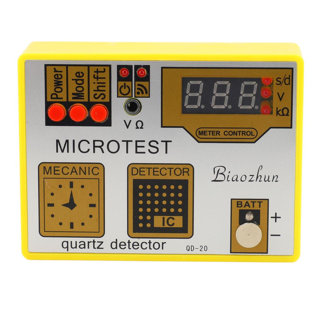 QD?20 Quartz Watch Movement Tester Multifunctionl Timing Machine Watch Demagnetizer Timegrapher for