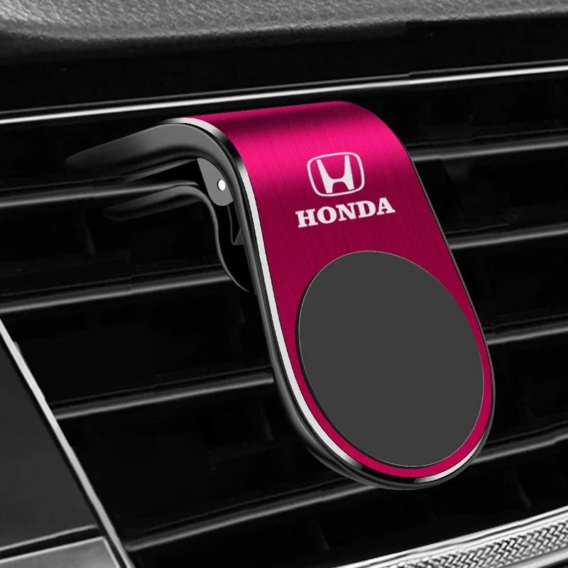 Magnetic car phone holder ventilation clip GPS smartphone holder for Honda Odyssey Civic XR-V HR-V City Accord Jazz