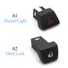 Car Hazard Warning Light Door Lock Button Switch For BMW For BMW 5 6 7 X3 Series F07 F06 F12 F13 F10 F11 F18 F01 F02 F04 F25
