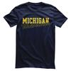 Officially Licensed Michigan University Michigan Wolverines Mens T-Shirt