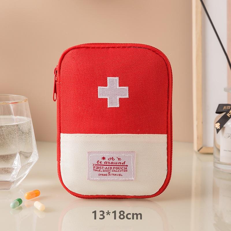 Medicine Kit First Aid Bag Portable Travel Storage Organizers Medical Medicine Storage Bag Home Storage Organization