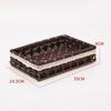Creative Multicolor Storage Basket Multi-porpose Flower Pattern Storage Tray Weaving Multi-size Storage Box Home Decoration