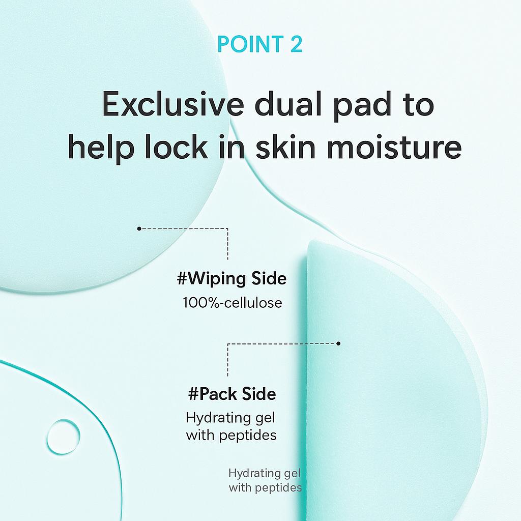 Olive Young Anua PDRN 100 Hyaluronic Acid Glow Pad