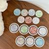 Color Sequins Glitter Round Rhinestones Mobile Phone Airbag Bracket Magnetic Paste Ring Simple Niche Desktop Watching Drama