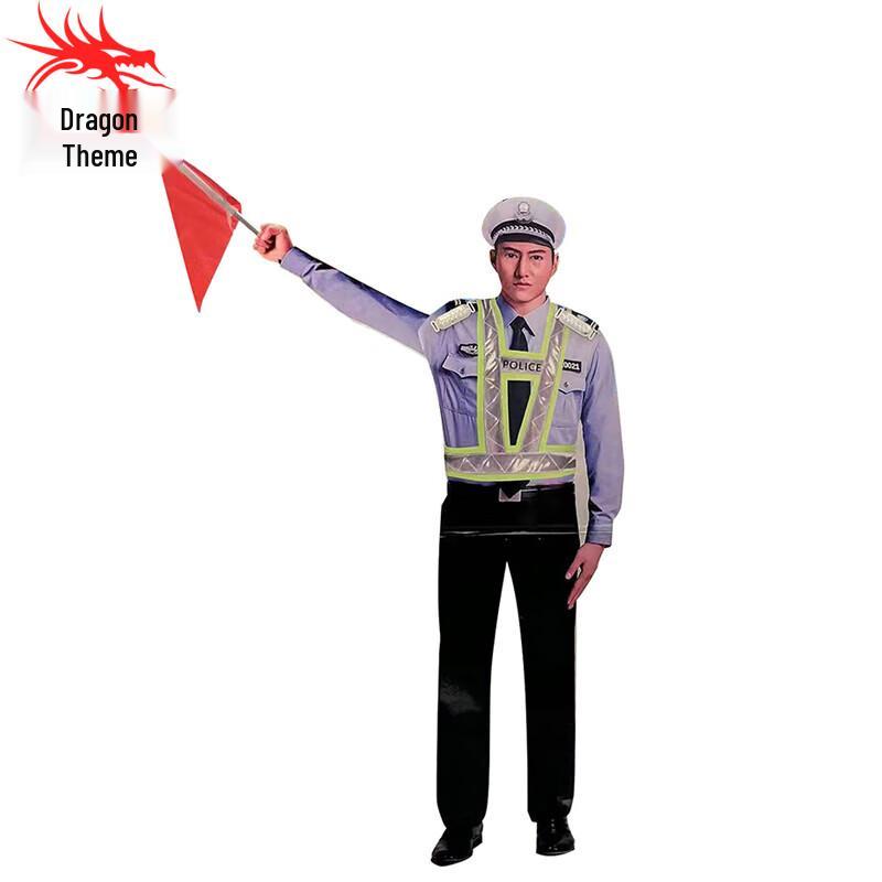

Solar Traffic Control Flagman Dummy