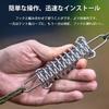 Stainless Steel Wind Rope Buckle Tent Buckle Spring Tension Buckle