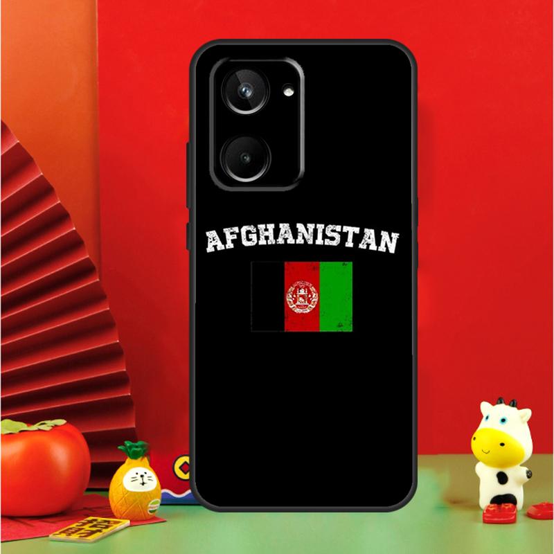 Afghan Afghanistan Flag Banner For Realme 15 Pro GT7 GT6 10 11 12 13 14 Pro Plus C65 C67 C63 C61 C55 C51 C53 C35 C75 Case