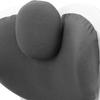 Folding Ergonomic Chair Cushion Lumbar Back Support Seat Cushion for Long Sitting Office Chairs Dark Gray