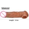 Mužská dilda Kondom Oddálení ejakulace Návlek na penis Mužský kroužek na zvětšení penisu Sexy hračky pro muže Extender pro muže Enhancer Sexy Toy