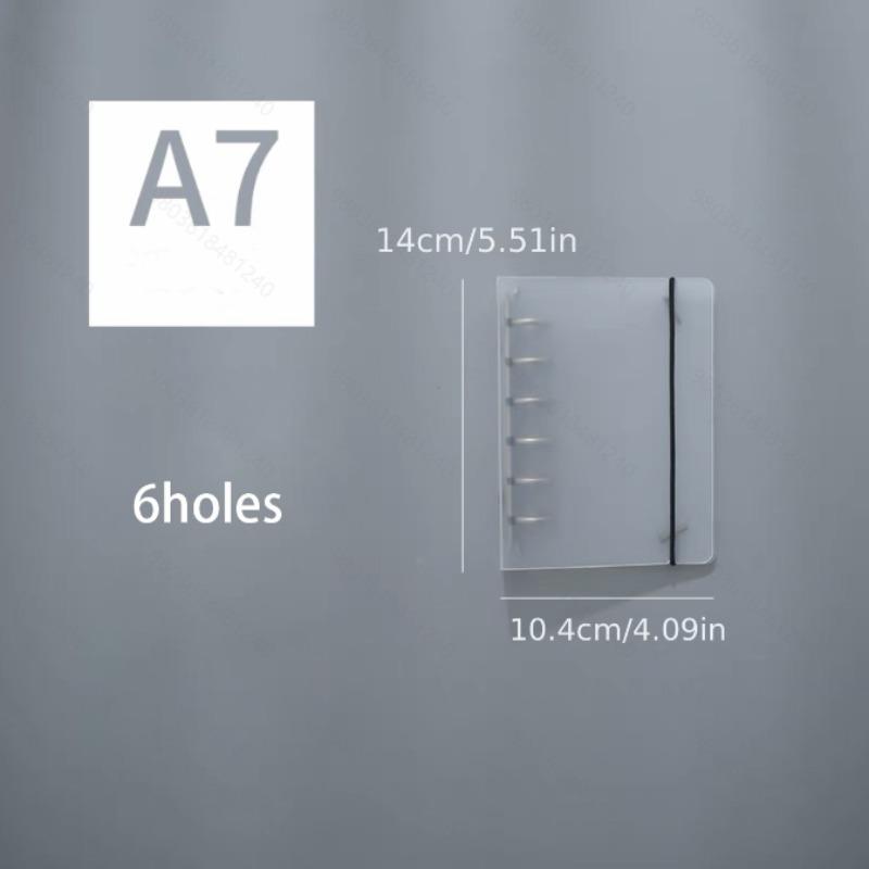 

1 шт. Обложка для студенческого планера формата A7 - Папка на кольцах, Прочный школьный дневник и органайзер для заметок, для настольных принадлежностей