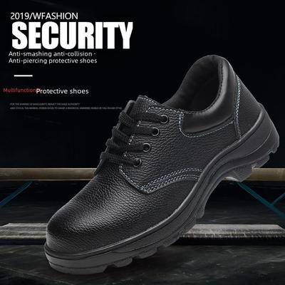 Zapatos de Trabajo Transpirables para Hombre Anti-Golpes, Anti-Perforación - Calzado Protector Resistente al Aceite, Ácidos y Antideslizante