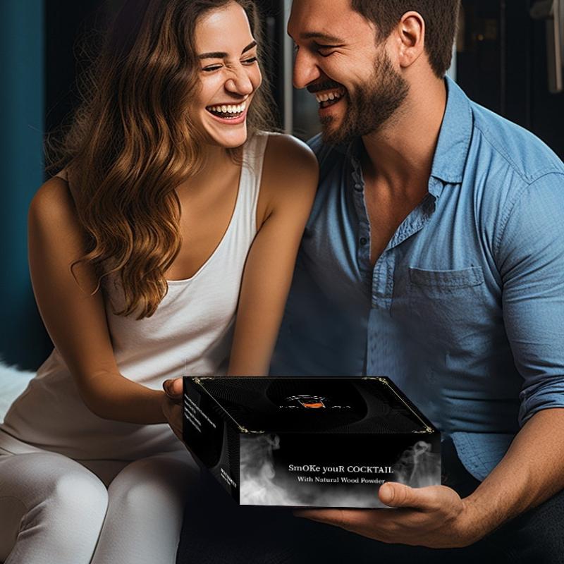 Electric Cocktail Smoker Kit With 6 Flavors Wood Chips Rechargeable No Butane Needed Birthday Christmas Bourbon Whiskey Gifts