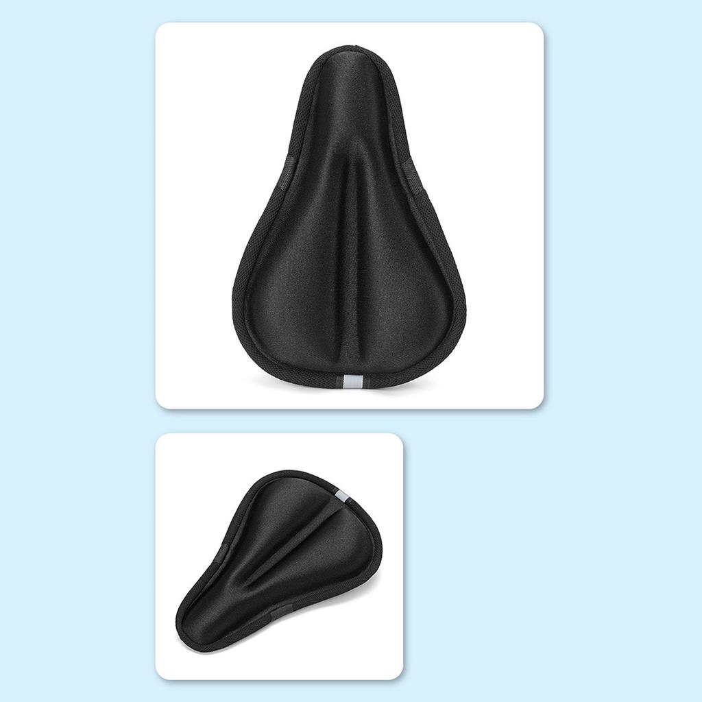 Universal Kids Bike Seat Cushion Dustproof Cover Comfortable Memory Foam Padding