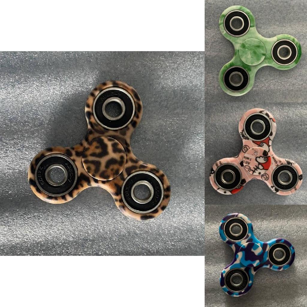 Creative Fidget Spinner Toy With Metal Alloy Blades For Children And Students