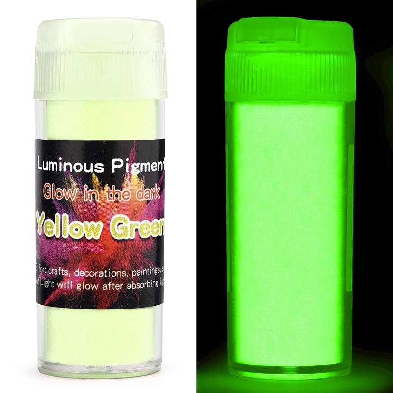 20g/Bottle Luminous Powder Paint Epoxy Resin Pigment Glow In The Dark Fluorescent Powder DIY Party Resin Filler Resin Supplies