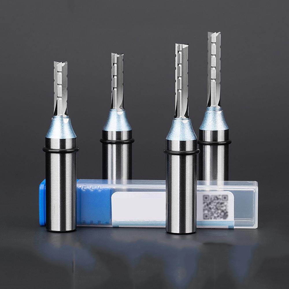 1PCS 1/2 Shank 3 Flutes Straight Cutting Router Bit TCT Cutters For Working Wood CNC Bits Milling Slot